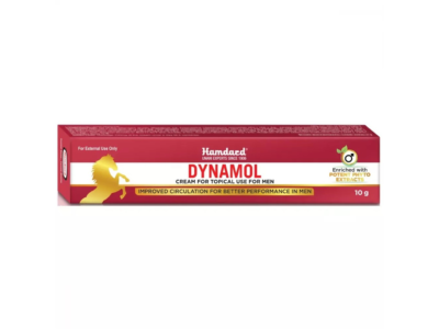 Hamdard Dynamol Cream 10 g Unani topical formulation pack