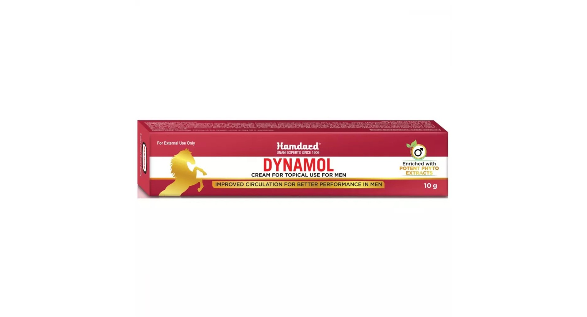 Hamdard Dynamol Cream 10 g Unani topical formulation pack