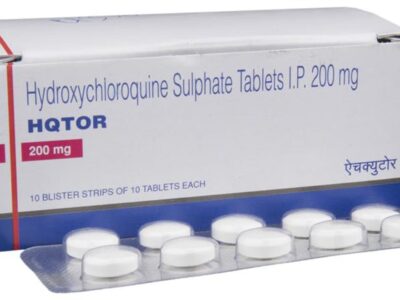 HQTOR hydroxychloroquine sulphate 200 mg Torrent carton and blister