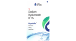 HyaloRx Eye Drops IRx sodium hyaluronate 0.1% carton front
