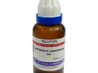 Hydrastis Canadensis Dilution 200 bottle, 30 ml
