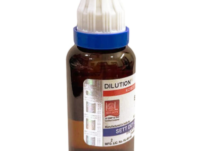 Hydrastis Canadensis Dilution bottle label
