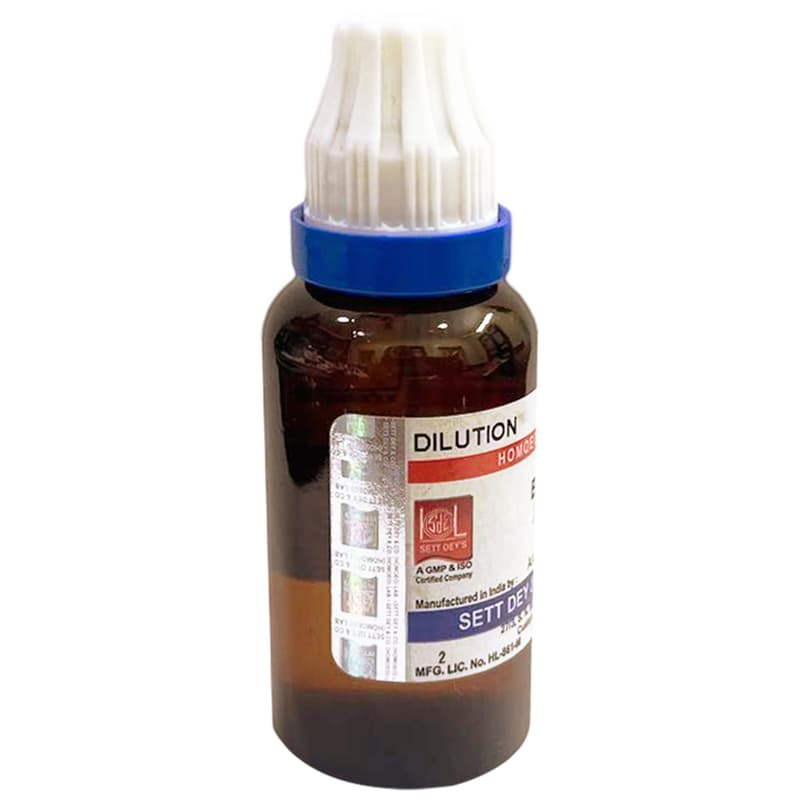 Hydrastis Canadensis Dilution bottle label