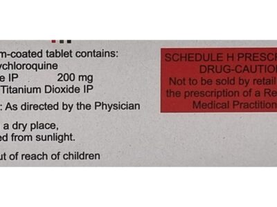 HYQ 200 Tablet composition and Schedule H panel