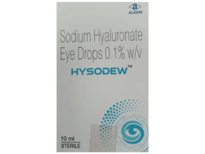 Hysodew 0.1 Eye Drop 10 ml pack details
