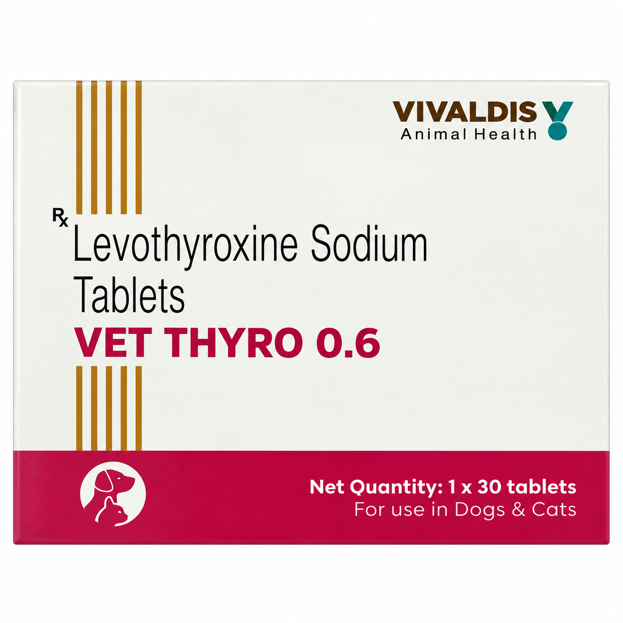 Vet Thyro 0.6 Tablet