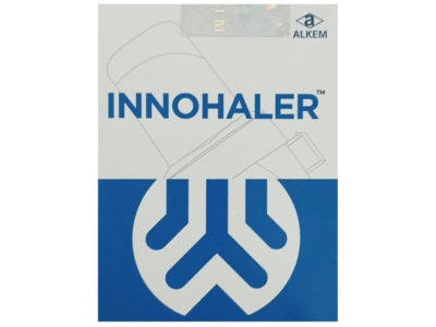 Innohaler inhalation device Alkem pack front