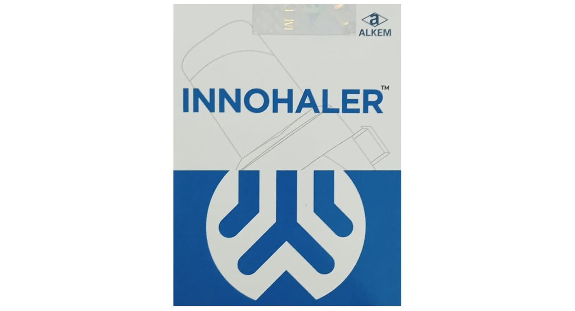 Innohaler inhalation device Alkem pack front