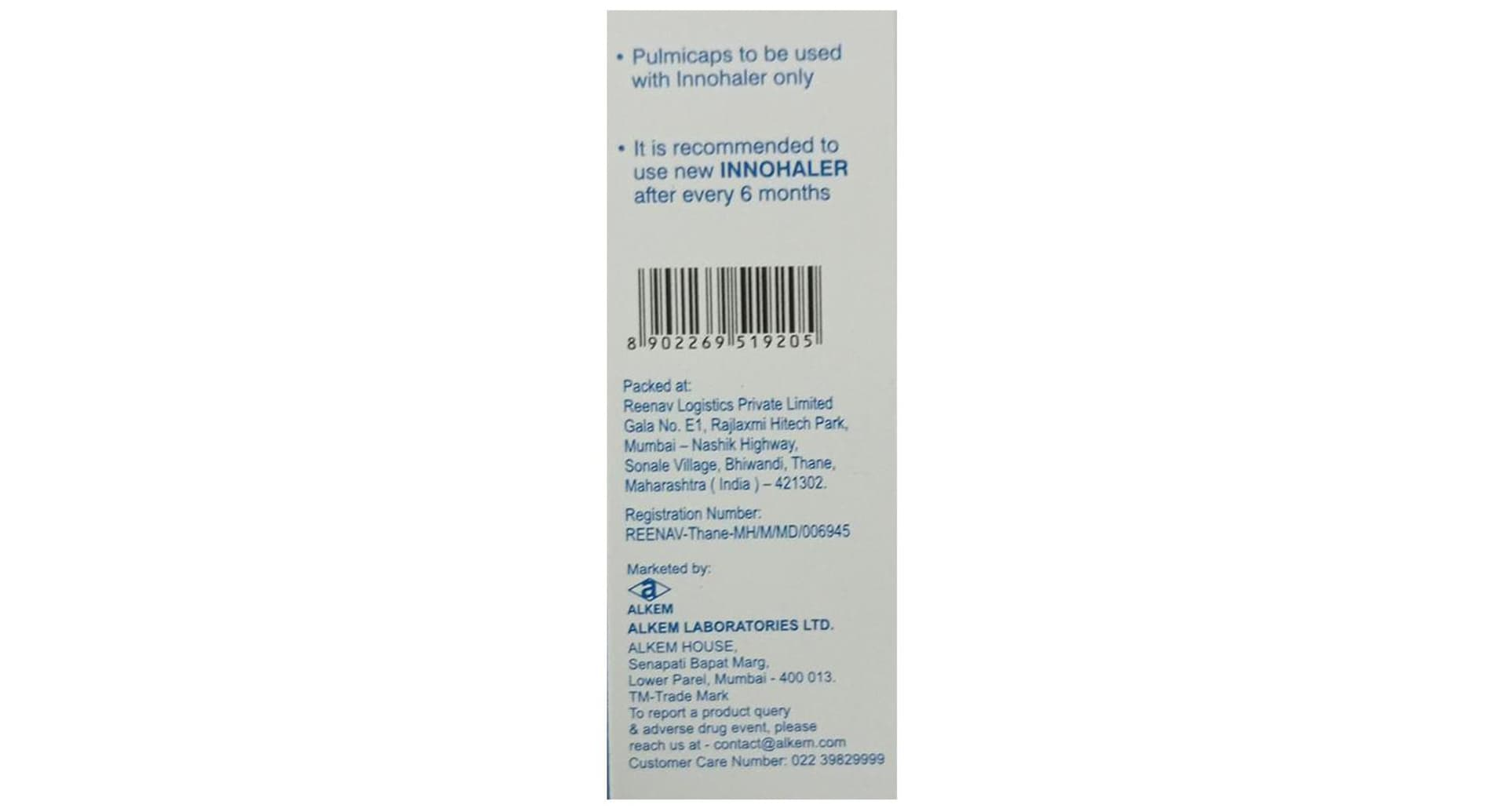 Innohaler device details