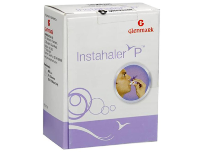 Instahaler P nasal inhaler Glenmark pack front