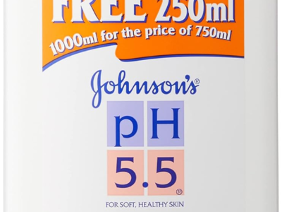 Johnson & Johnson pH 5.5 Body Wash bottle, 1000 ml