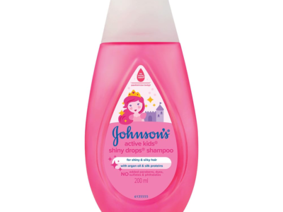 Johnson's Active Kids Shiny Drops Shampoo bottle, 200 ml