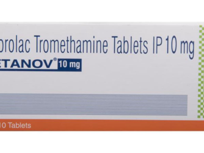 Ketanov 10 mg Tablet Sun Pharma ketorolac tromethamine carton front
