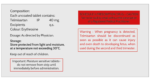 Kriam Pharma Telmisartan 40 mg Tablet composition and pregnancy warning panel