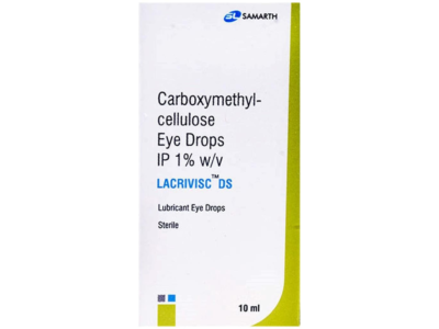 Lacrivisc DS 1% Eye Drop carboxymethylcellulose 10 ml pack