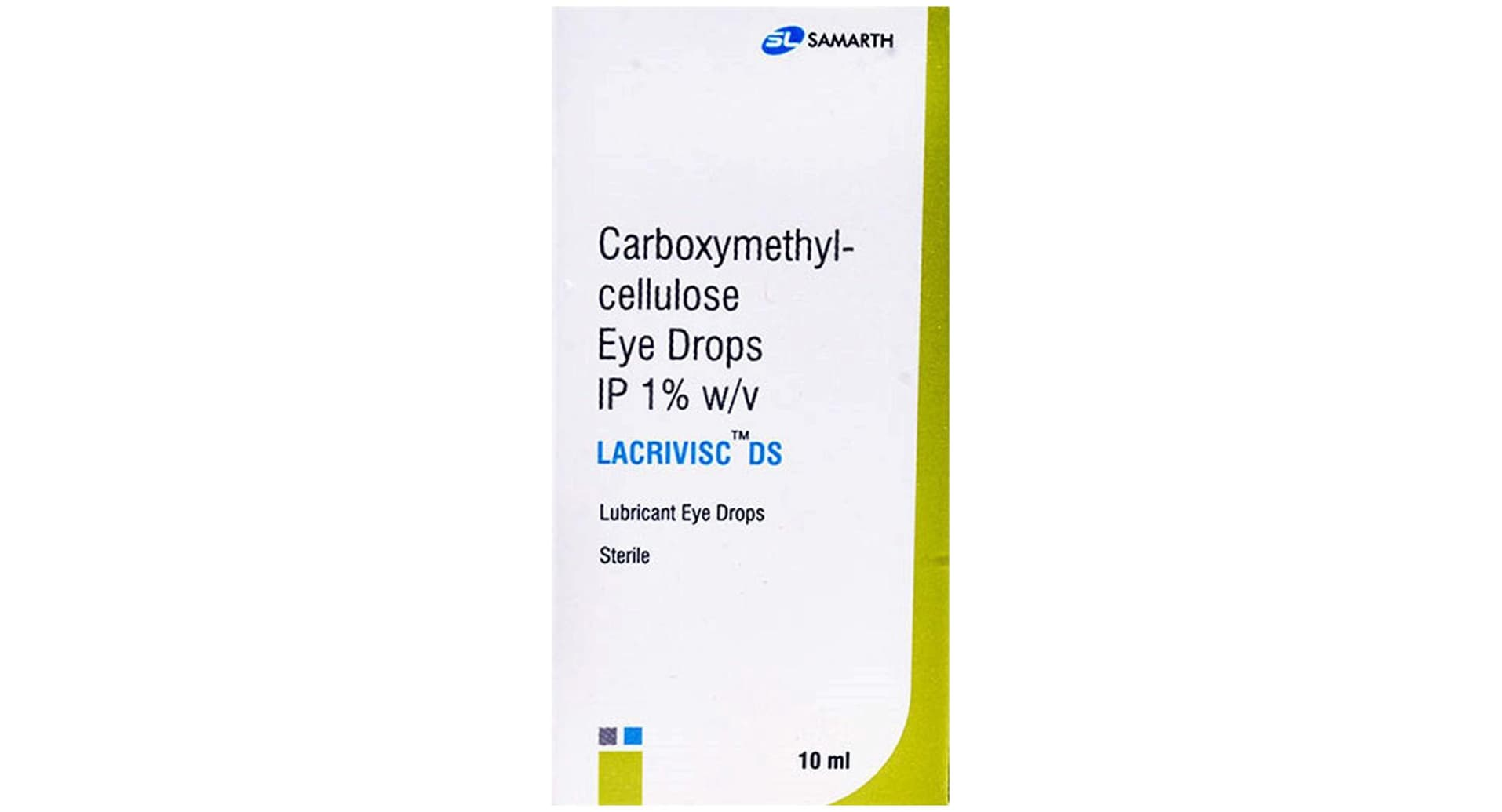 Lacrivisc DS 1% Eye Drop carboxymethylcellulose 10 ml pack