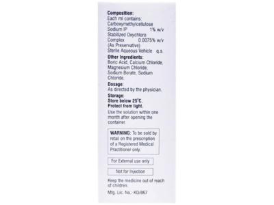 Lacrivisc DS Eye Drop bottle