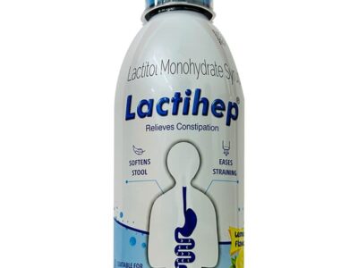 Lactihep Syrup Lemon bottle Sun Pharma, 450 ml