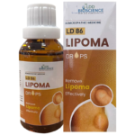 LDD Bioscience LD 86 Lipoma Drops box and bottle, 30 ml