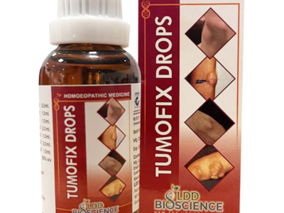 LDD Bioscience Tumofix Drops box and bottle, 30 ml