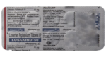 Losakind 50 mg Tablet Mankind losartan potassium 50 mg strip of 10