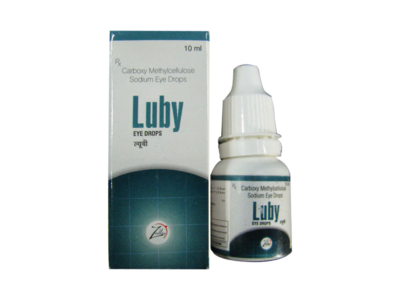 Luby Eye Drop carboxymethylcellulose 0.5% 10 ml pack