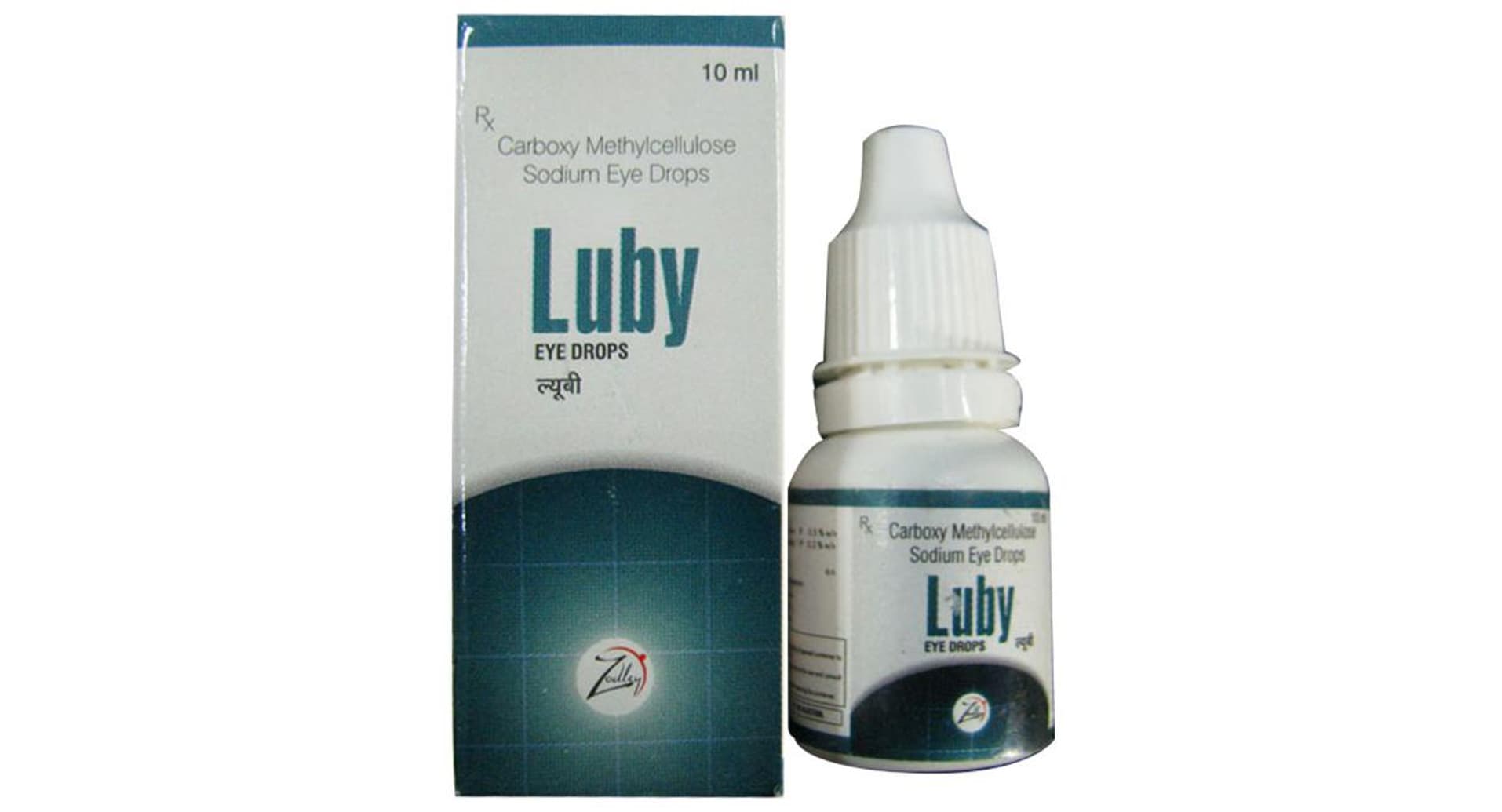 Luby Eye Drop bottle details