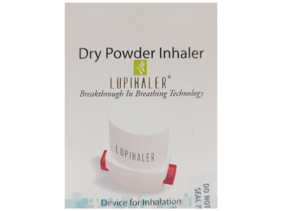 Lupihaler dry powder inhaler device pack front