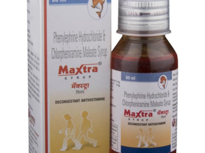 Maxtra Syrup box and bottle Zuventus, 60 ml