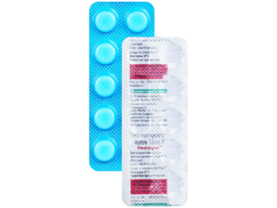 Medrogest 10 mg Tablet Maneesh micronized medroxyprogesterone blister