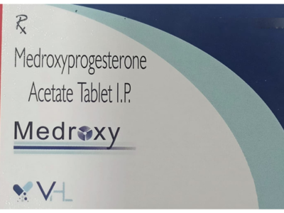 Medroxy 10 mg Tablet pack details