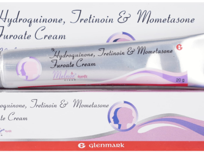 Melnor Cream 20 g tube and carton by Glenmark