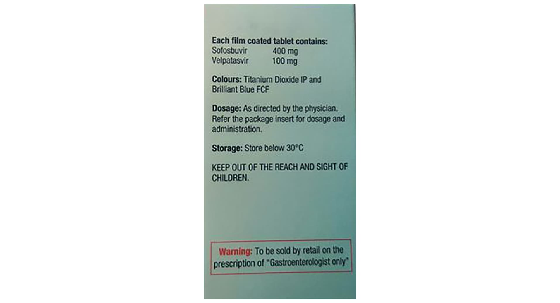 Myhep All Tablet pack front
