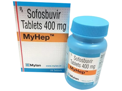 MY Hep 400mg Tablet Mylan sofosbuvir 400 mg pack of 28 tablets