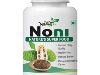 Natural Noni Capsule bottle, 60 capsules