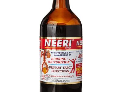 Aimil Neeri Ayurvedic Syrup bottle for UTI and kidney health