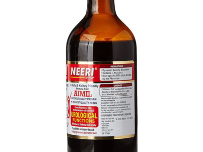 Neeri Syrup bottle label composition