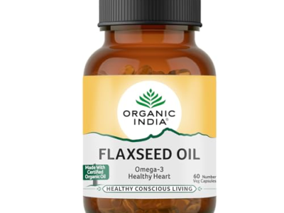 Organic India Flaxseed Oil Veg Capsule
