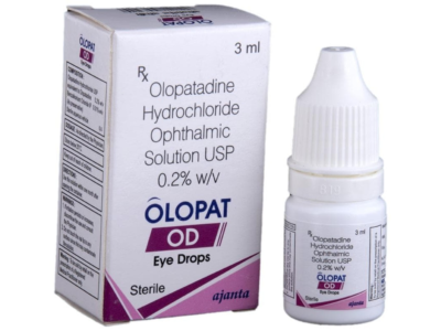 Olopat OD Eye Drops - Box and Bottle