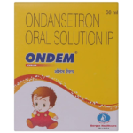 Ondem Syrup carton Ondansetron Oral Solution Bergen Alkem