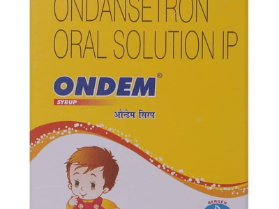 Ondem Syrup carton Ondansetron Oral Solution Bergen Alkem