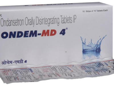Ondem-MD 4 mg Tablet Alkem ondansetron 4 mg strip