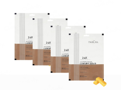 TWACHA 24K Luxury Gold Facial Kit 105 gm sachet