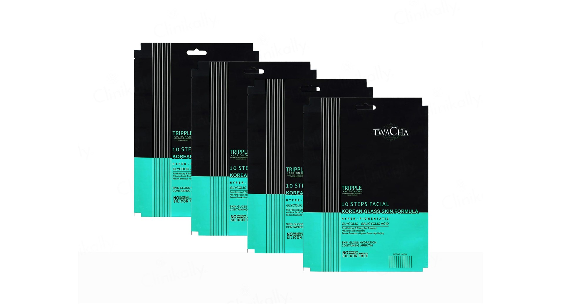 TWACHA Korean Glass Skin Facial Kit 105 gm sachet