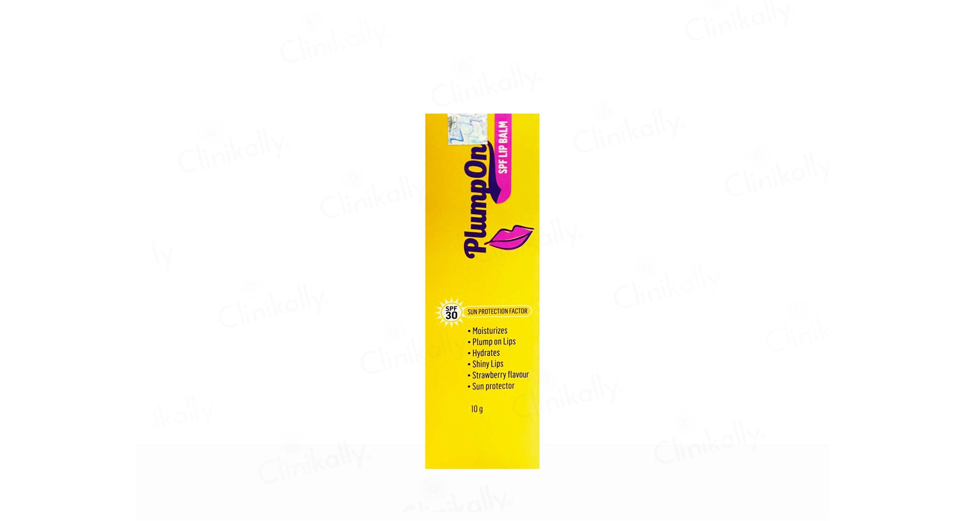 Plumpon Lip Balm SPF 30 strawberry flavour 10 gm pack