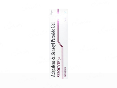 Sebocyte Gel 20 gm adapalene and benzoyl peroxide acne gel pack