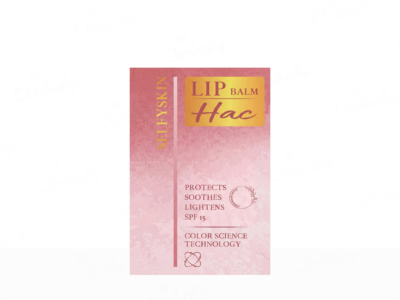 SelfySkin HAC Lip Lightening Balm SPF 15 4 gm pack