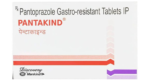 Pantakind pantoprazole gastro-resistant tablets IP 40 mg Mankind carton front