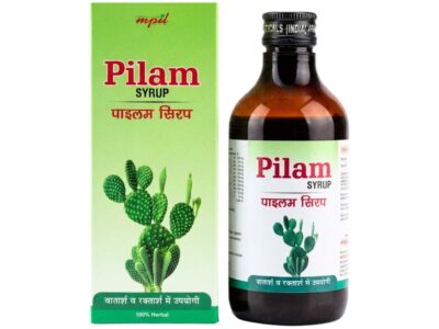 Mpil Wellness Pilam Piles Care Syrup 450 ml bottle with carton