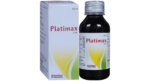 Platimax Syrup Ayurvedic tonic Macleods bottle and carton, 100 ml